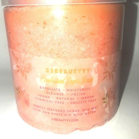 Hand CRAFTED PINK SAND HIMALAYAN SALT SCRUB BUY 1 GET 2 FREE MIX N MATCH - Picture 1 of 4